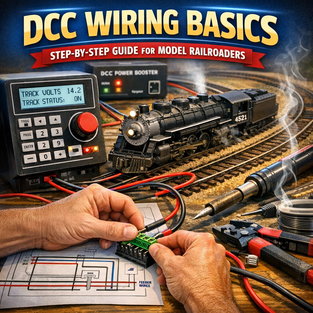 DCC Wiring Basics: Introduction to Model Train Enthusiasts | Model ...