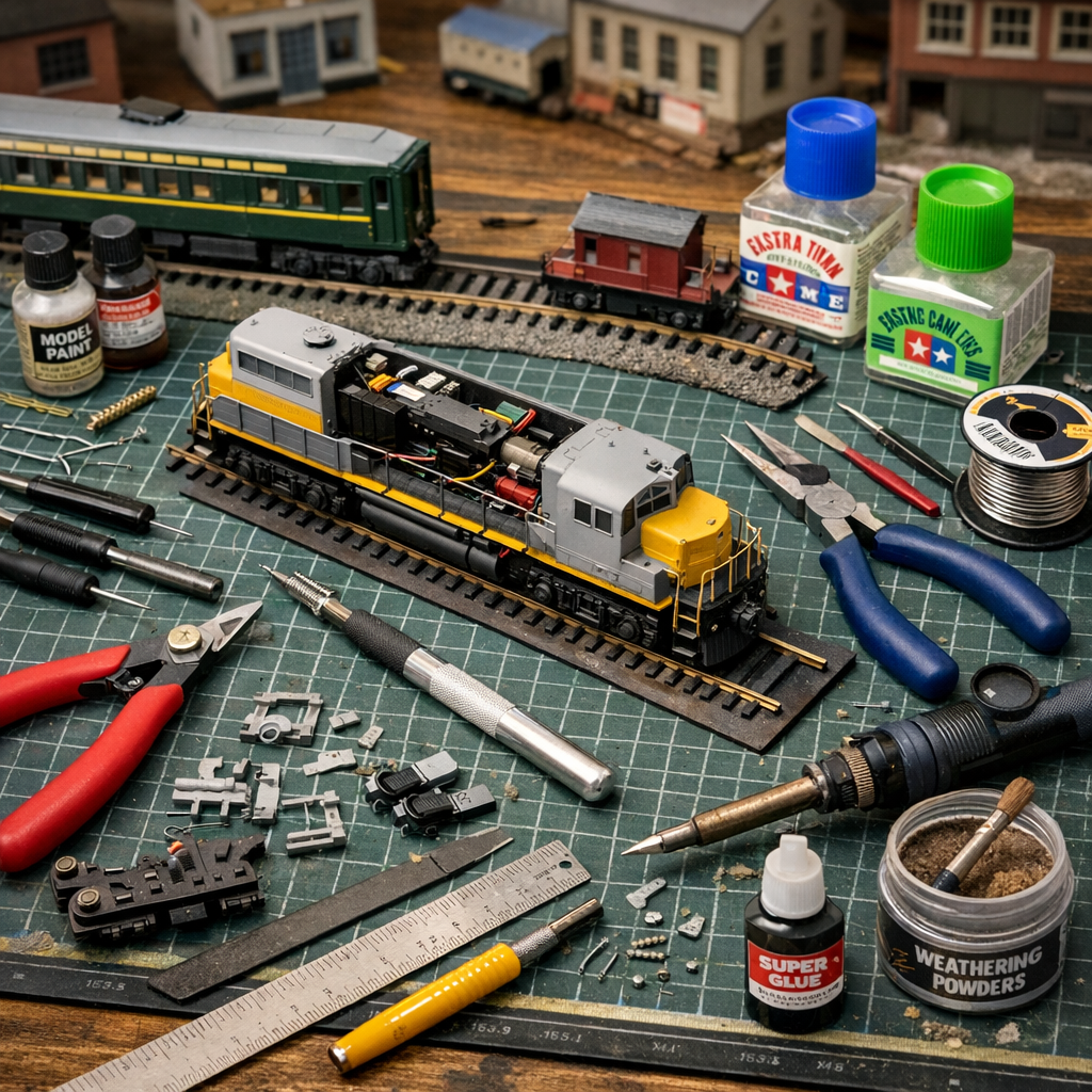 Miniature Rails Community Model Railroad Tools You Need: Introduction to Model | Model Train ...