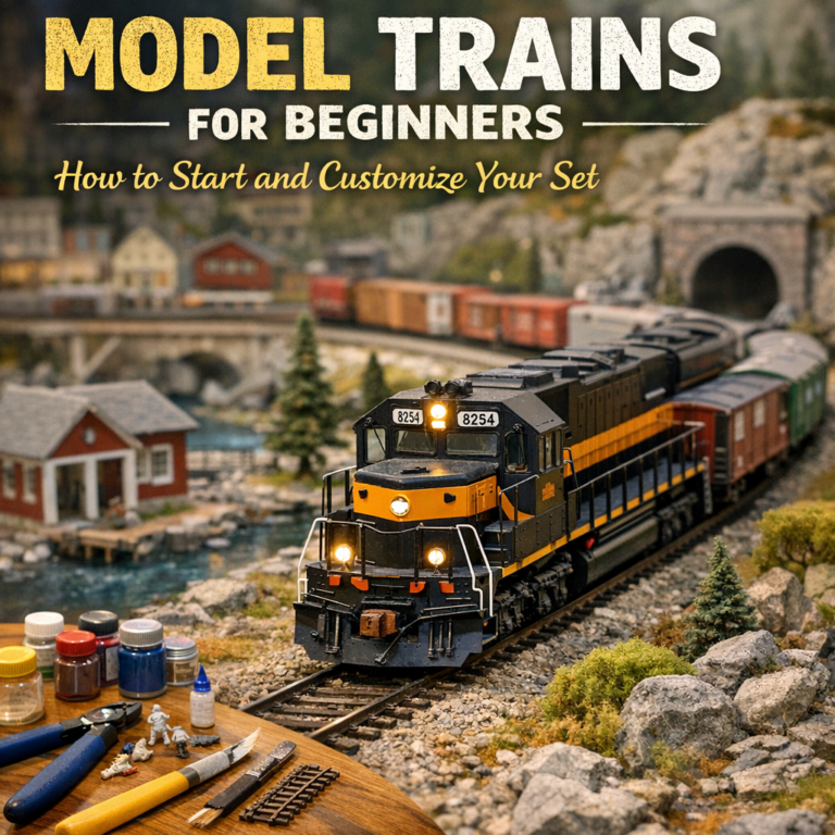 Model Trains for Beginners: How to Start and Customize Your Set | Model ...