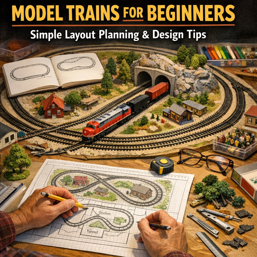 Train Basic Model Model Trains for Beginners: Simple Layout Planning and | Model Train ...