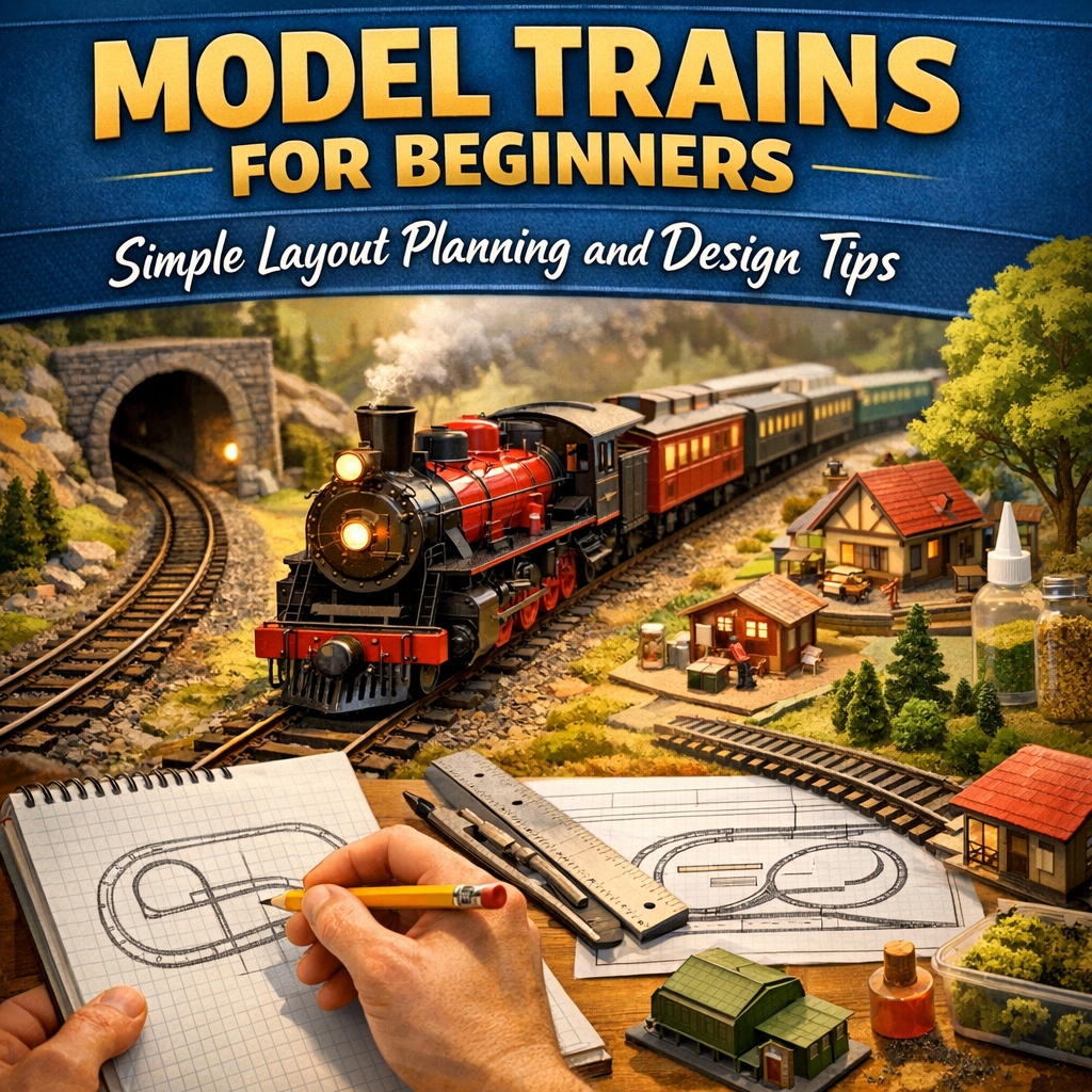 Train Model References Small Space Model Train Layout Ideas: Compact Railroad Design Tips ...