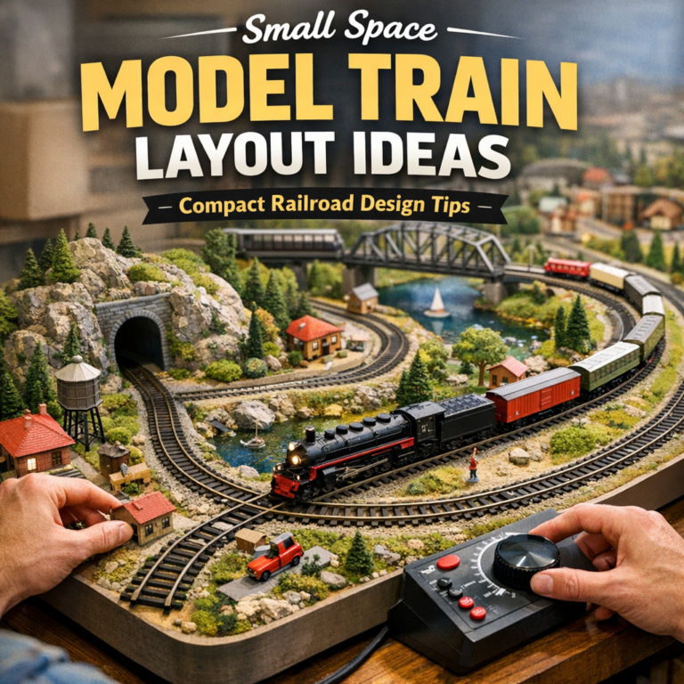 Small Space Model Train Layout Ideas: Compact Railroad Design Tips ...
