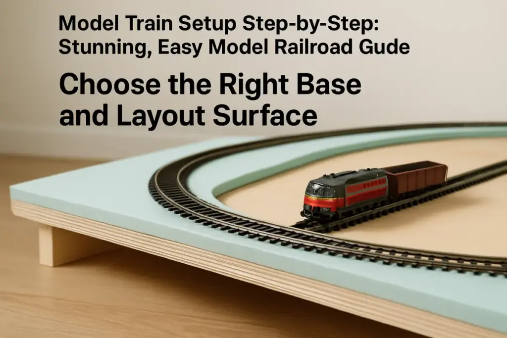 Train Basic Model Model Train Setup Step-by-Step: Stunning, Easy Model Railroad Guide ...