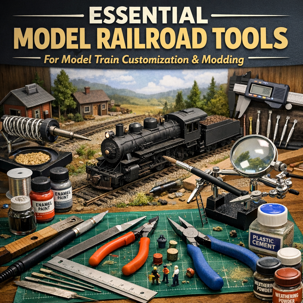 Essential Model Railroad Tools for Model Train | Model Train Community ...