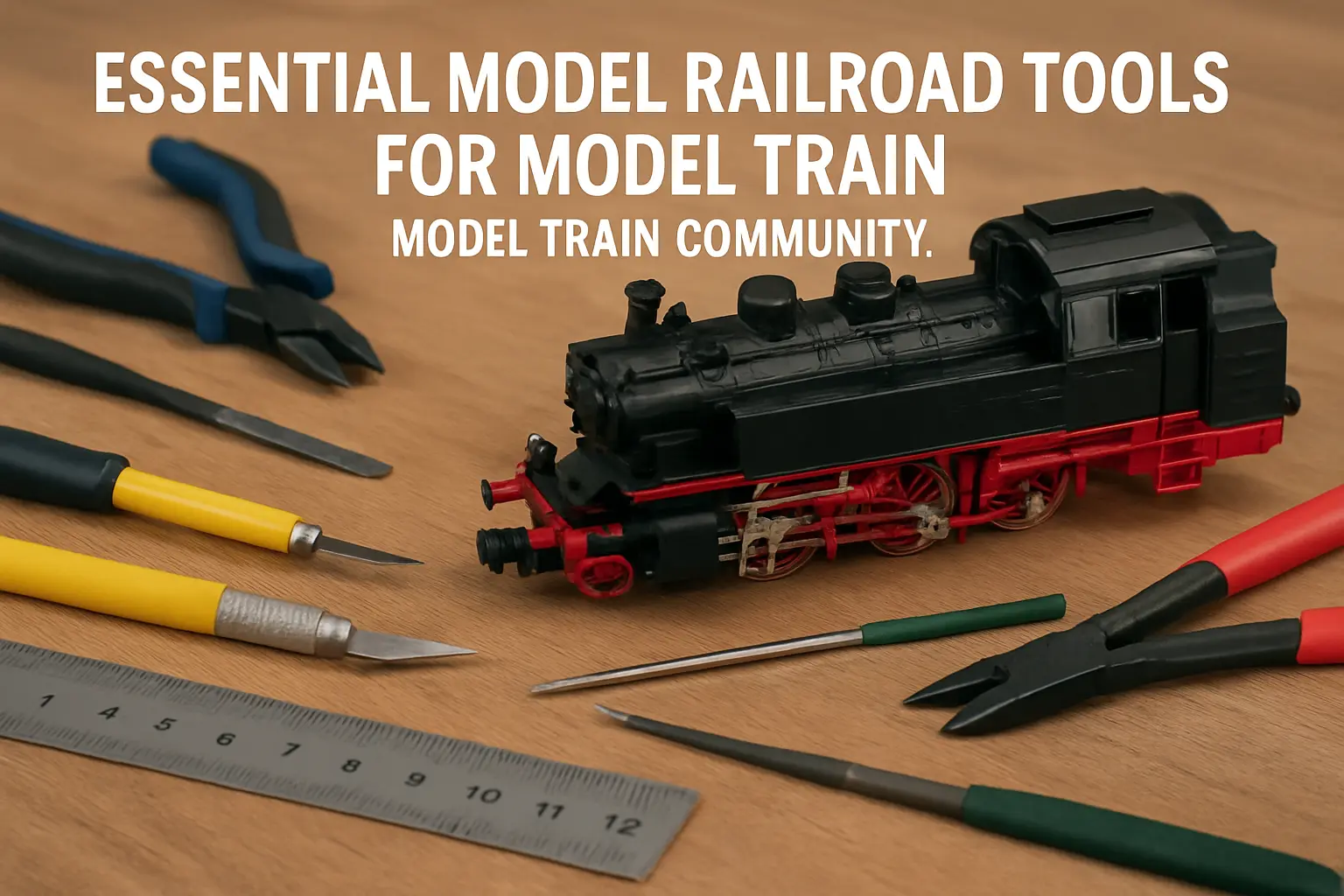 Essential Model Railroad Tools for Model Train | Model Train Community ...