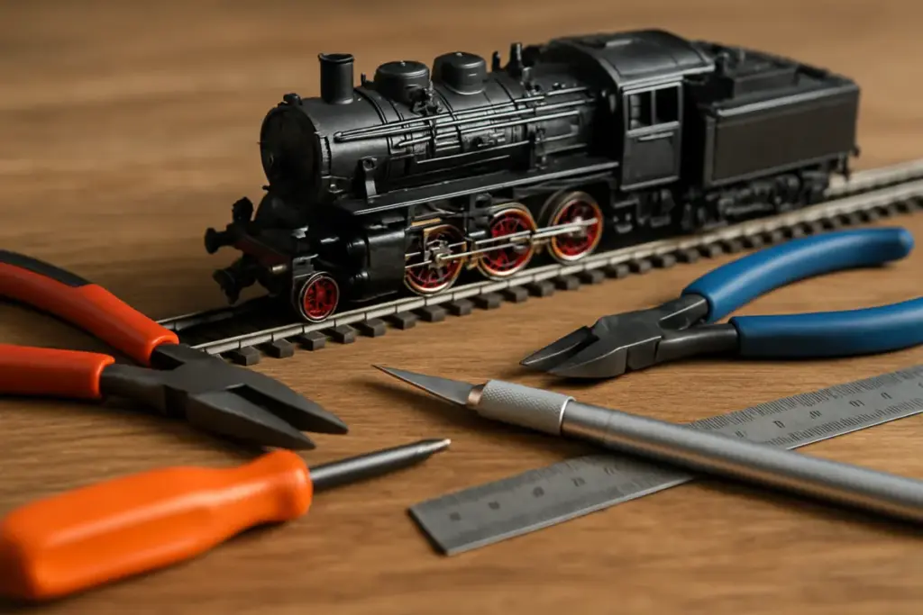 Train Engine Tools Model Railroad Tools You Need: Introduction to Model | Model Train ...