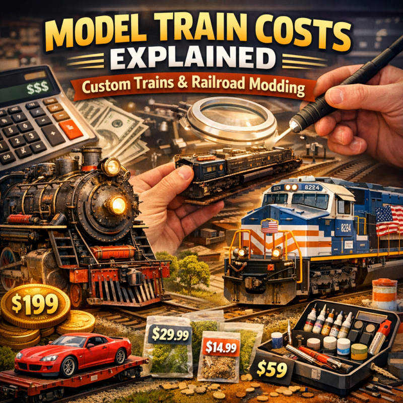 Model Train Costs Explained: Custom Model Trains, Model | Model Train ...
