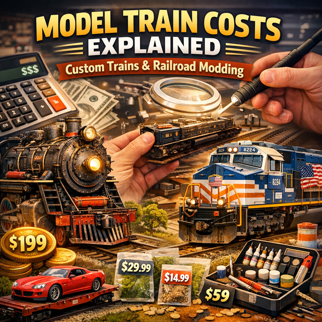 Model Train Costs Explained: Custom Model Trains, Model | Model Train ...
