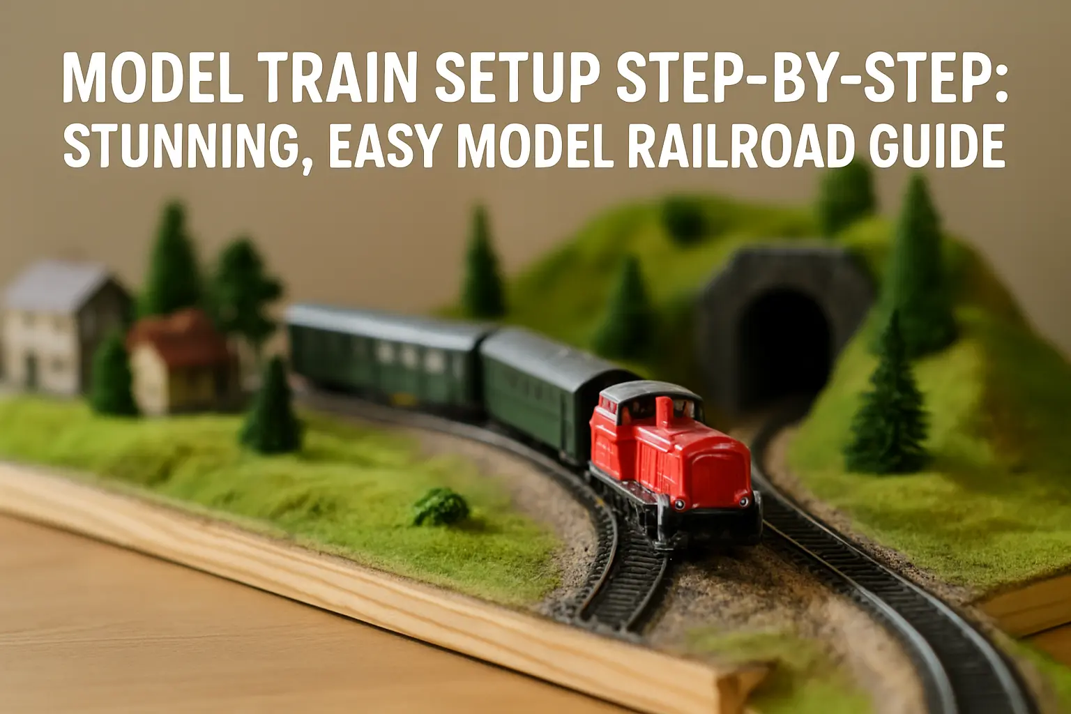 Model Train Instructions Model Train Setup Step-by-Step: Stunning, Easy Model Railroad Guide ...