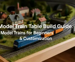 Model Train Table Build Guide: Model Trains for Beginners & Customization