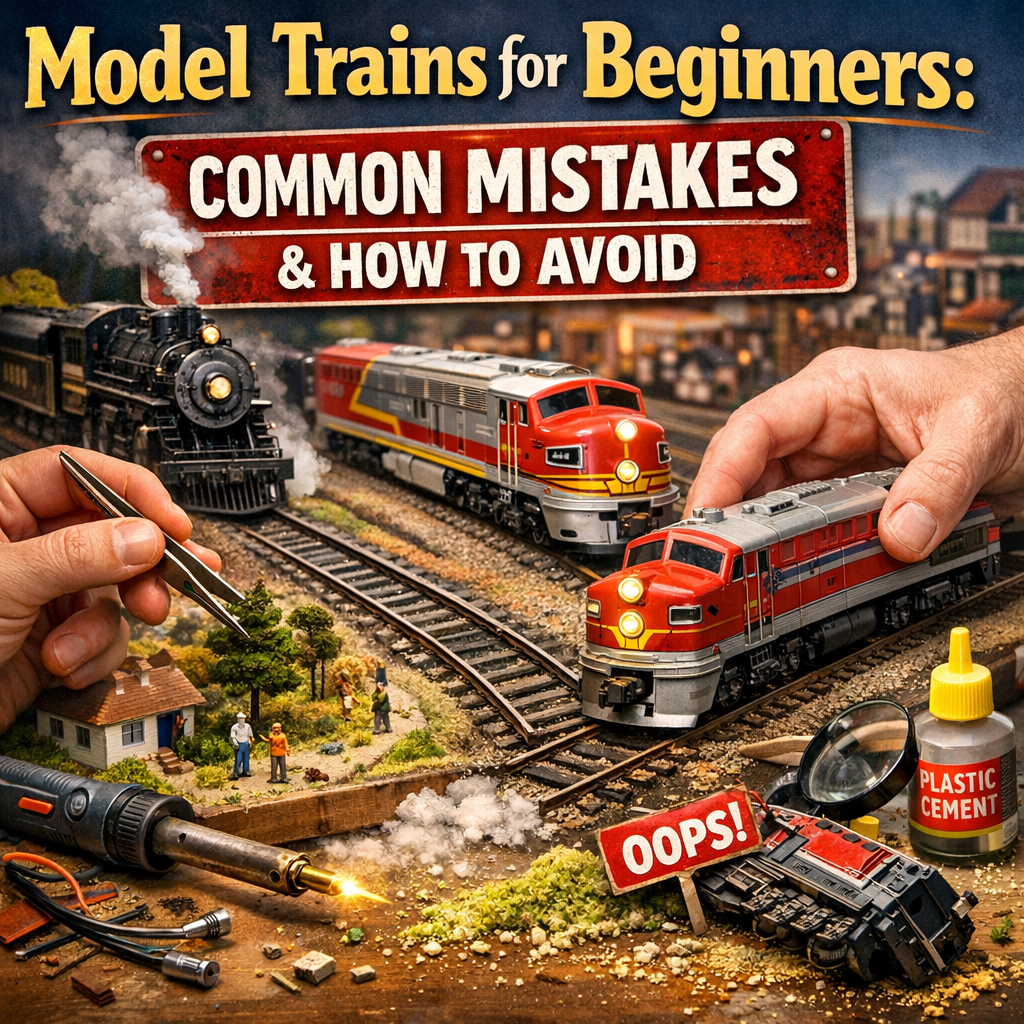 Train Modals Model Trains for Beginners: Common Mistakes and How to | Model Train ...