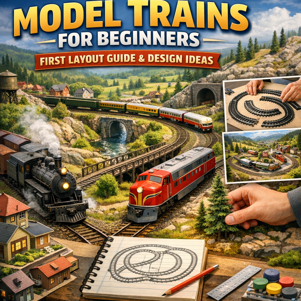 Train Basic Model Model Trains for Beginners: First Layout Guide and Design Ideas | Model ...