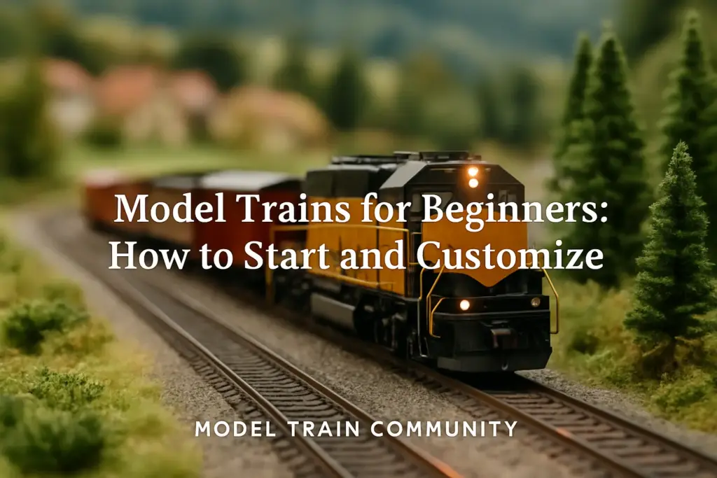 Train Basic Model Model Trains for Beginners: How to Start and Customize | Model Train ...