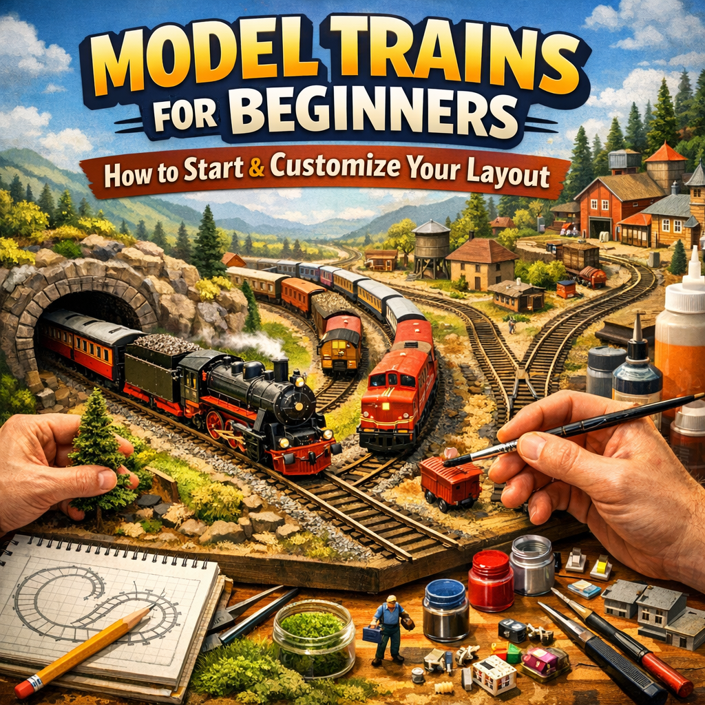 Train Basic Model Model Trains for Beginners: How to Start and Customize | Model Train ...
