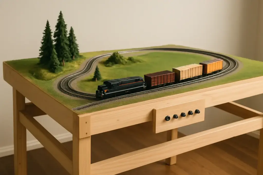 Model Train Table Build Guide: Model Trains for Beginners ...