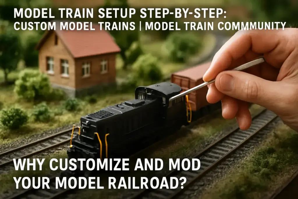 Model Train Options Model Train Setup Step-by-Step: Custom Model Trains | Model Train ...
