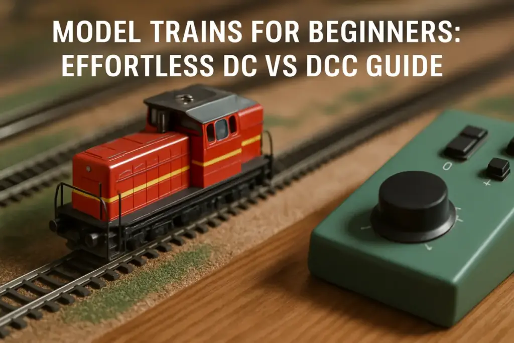 Model Trains for Beginners: Effortless DC vs DCC Guide | Model Train ...
