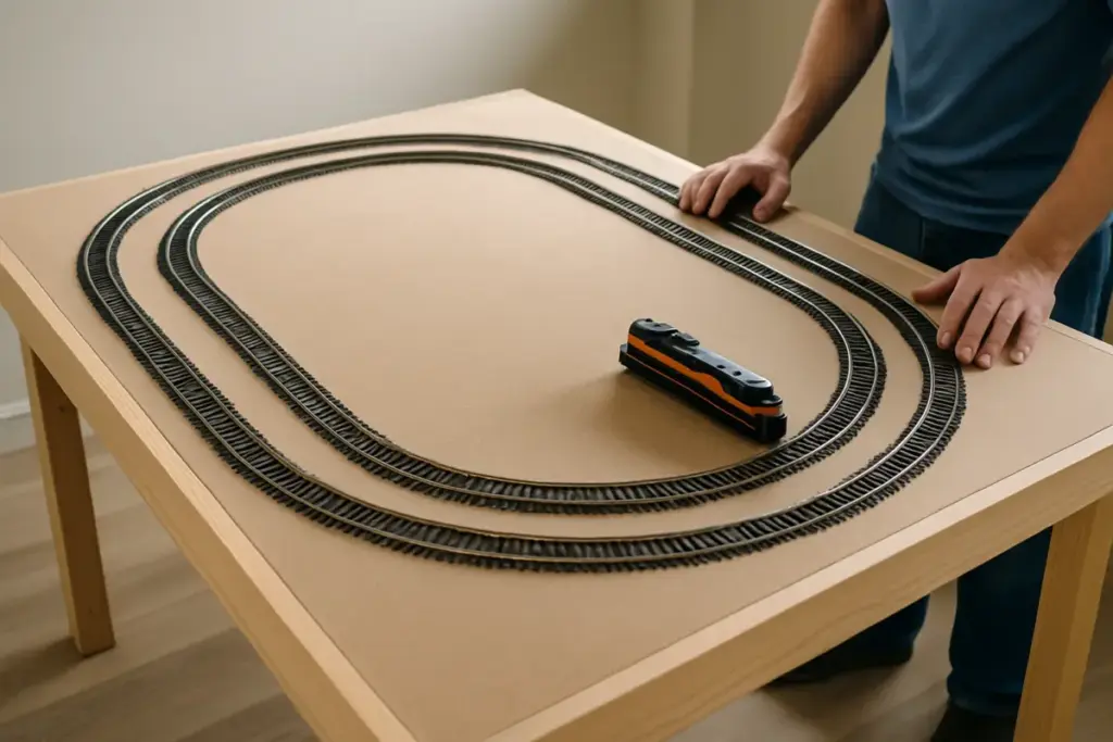 Model Train Table Size Chart Model Train Table Build Guide: Stunning, Effortless Beginner Setup ...