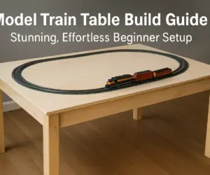 Model Train Table Build Guide: Stunning, Effortless Beginner Setup