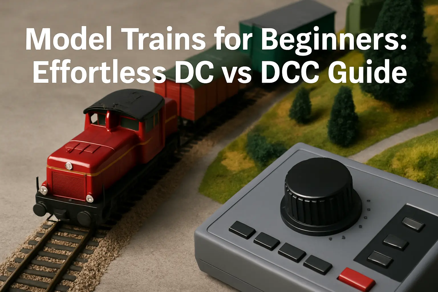 Model Trains for Beginners: Effortless DC vs DCC Guide | Model Train ...