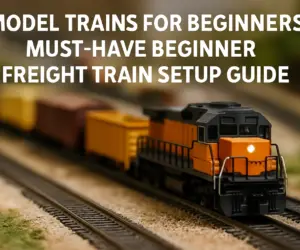 model trains for beginners: Must-Have Beginner Freight Train Setup Guide
