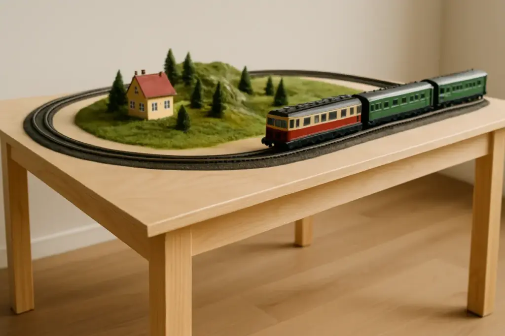 Model Train Table Build Guide: Stunning, Effortless Beginner Setup ...