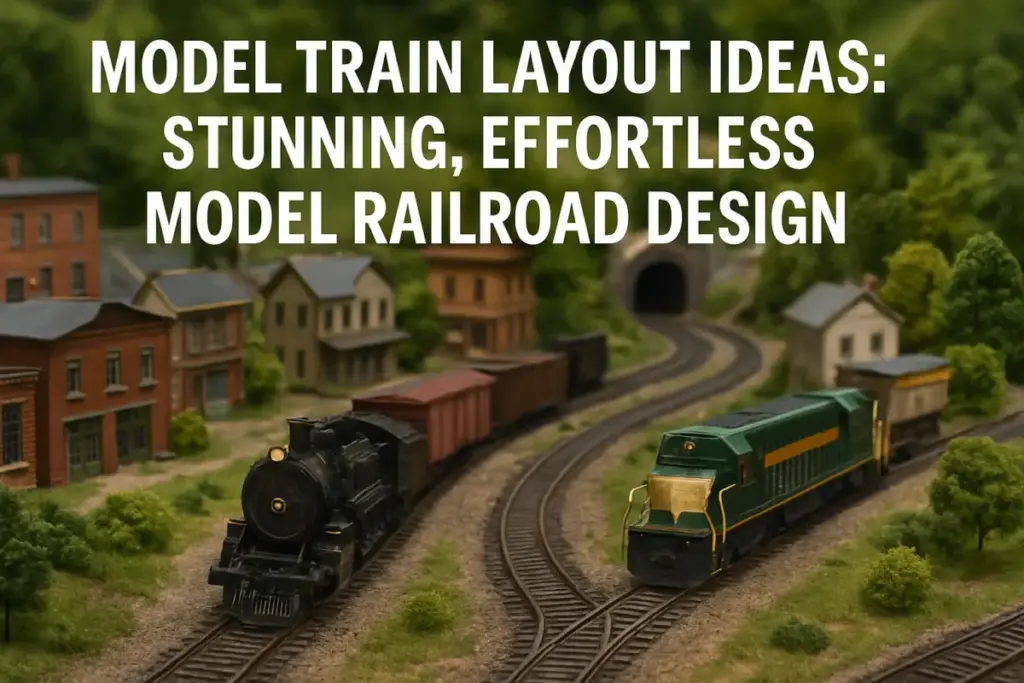 Model Train Layout Ideas: Stunning, Effortless Model Railroad Design ...