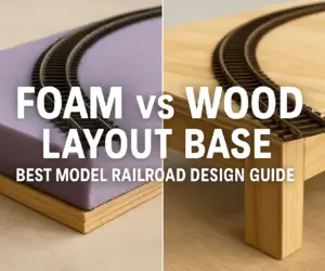 Foam vs Wood Layout Base: Best Model Railroad Design Guide