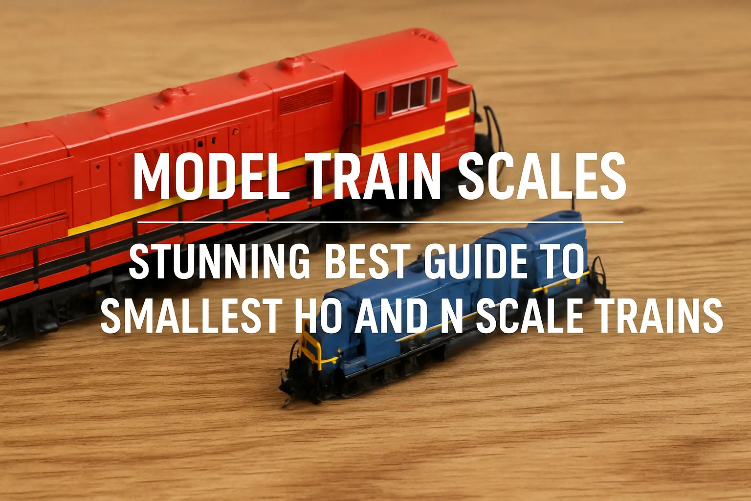 model train scales: Stunning Best Guide to Smallest HO and N Scale ...